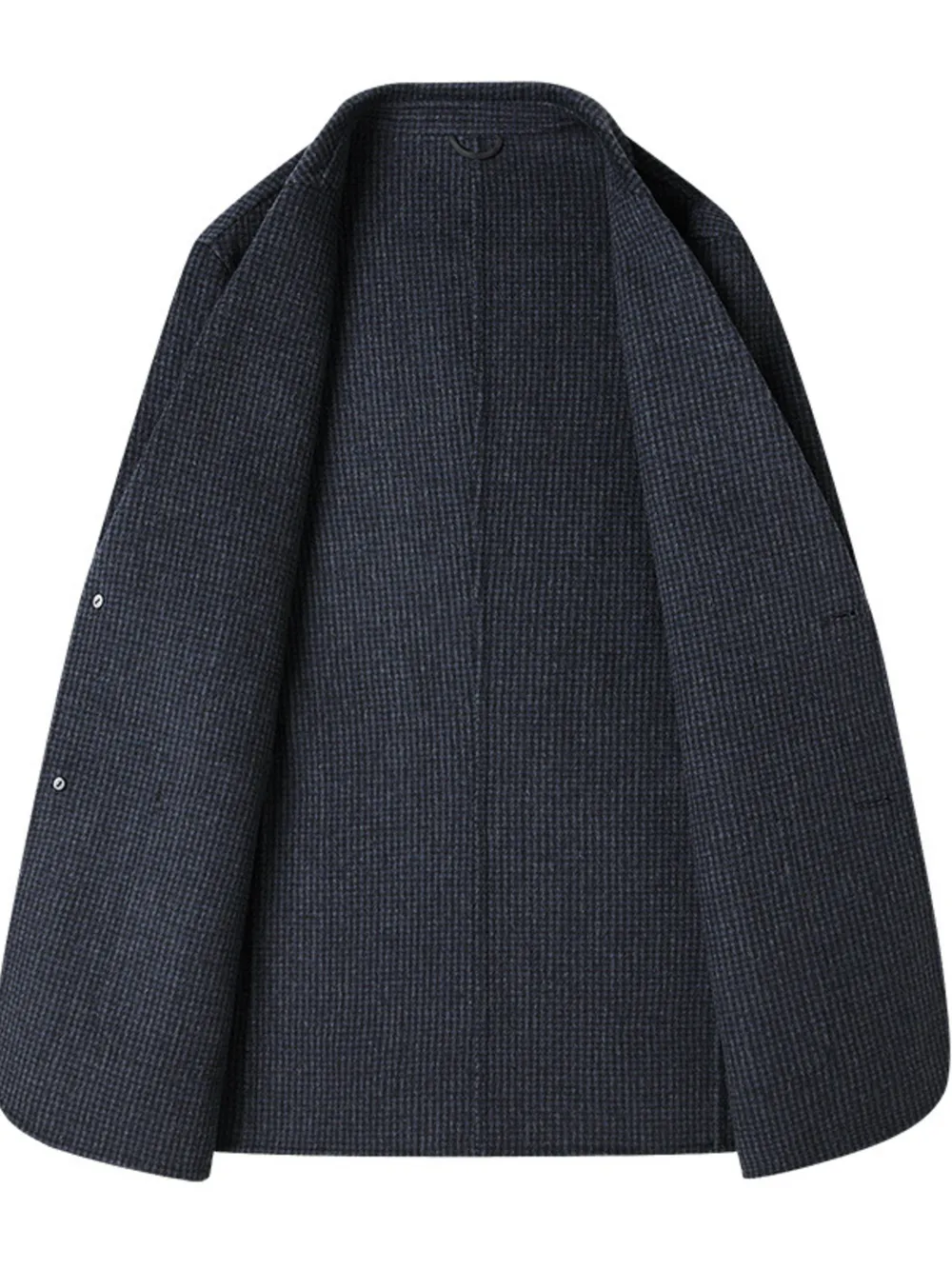 Men's Plus Size Lapel Collar Long Sleeve Blazer, image 3