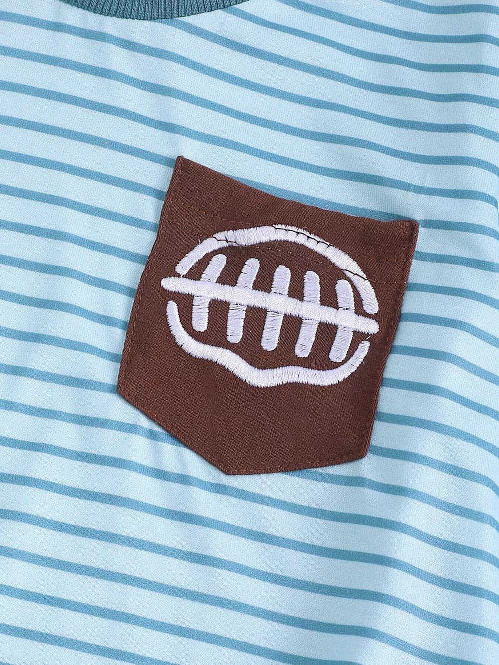 Children's Striped Long-Sleeve One-Piece, image 4