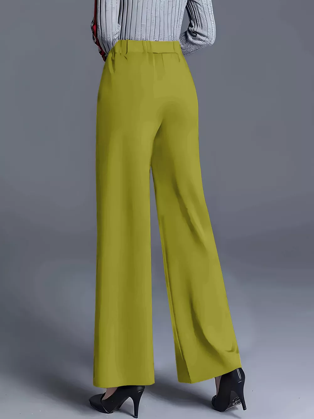 Wide Leg High Waist Pants, image 12