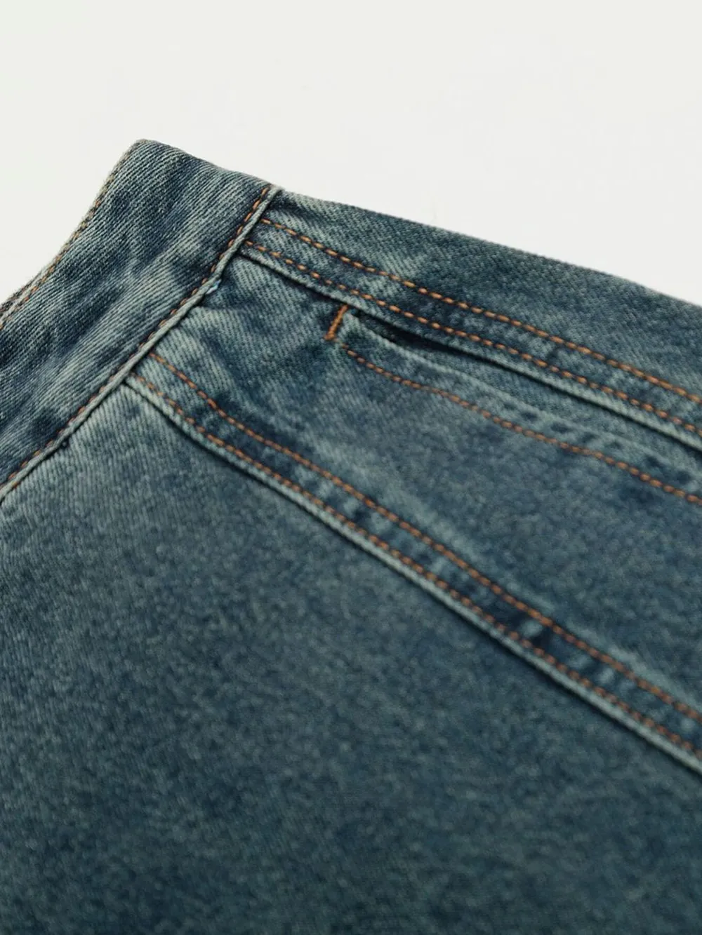 Men's Vintage Wide Leg Baggy Jeans, image 7