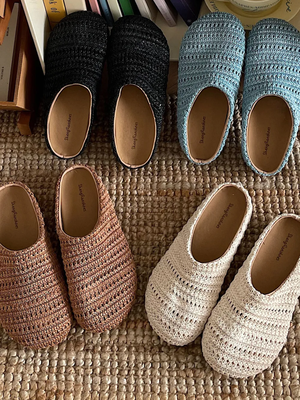 Knitted Round Toe Slip-Ons, image 11