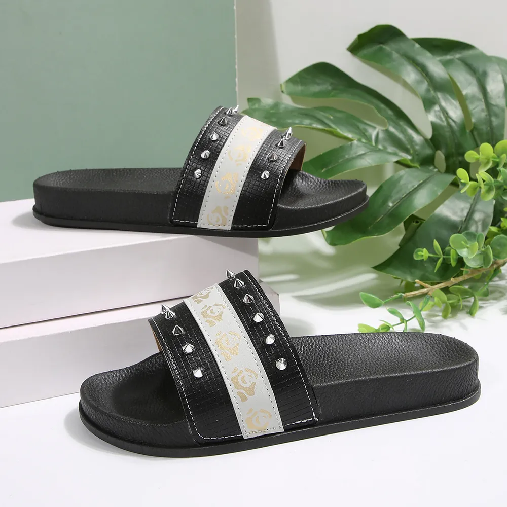 Studded Open Toe Platform Sandals, image 16