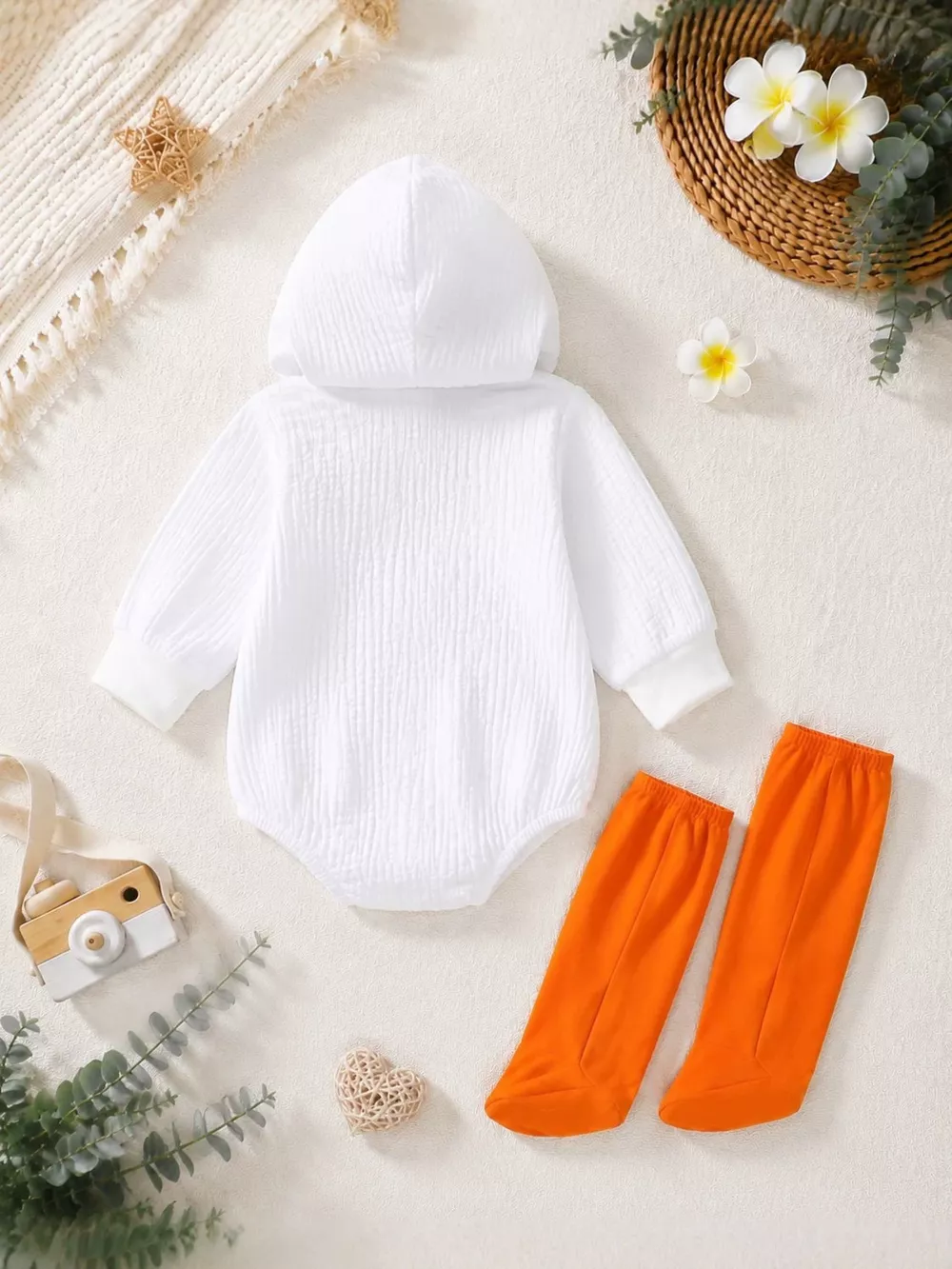 Children's Duck Hooded Jumpsuit, image 10