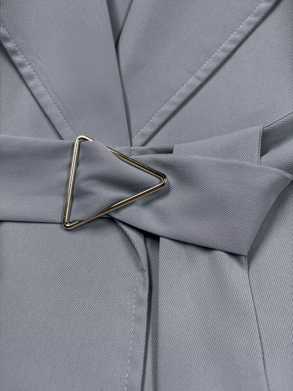 Lapel Collar Longline Trench Coat, image 8