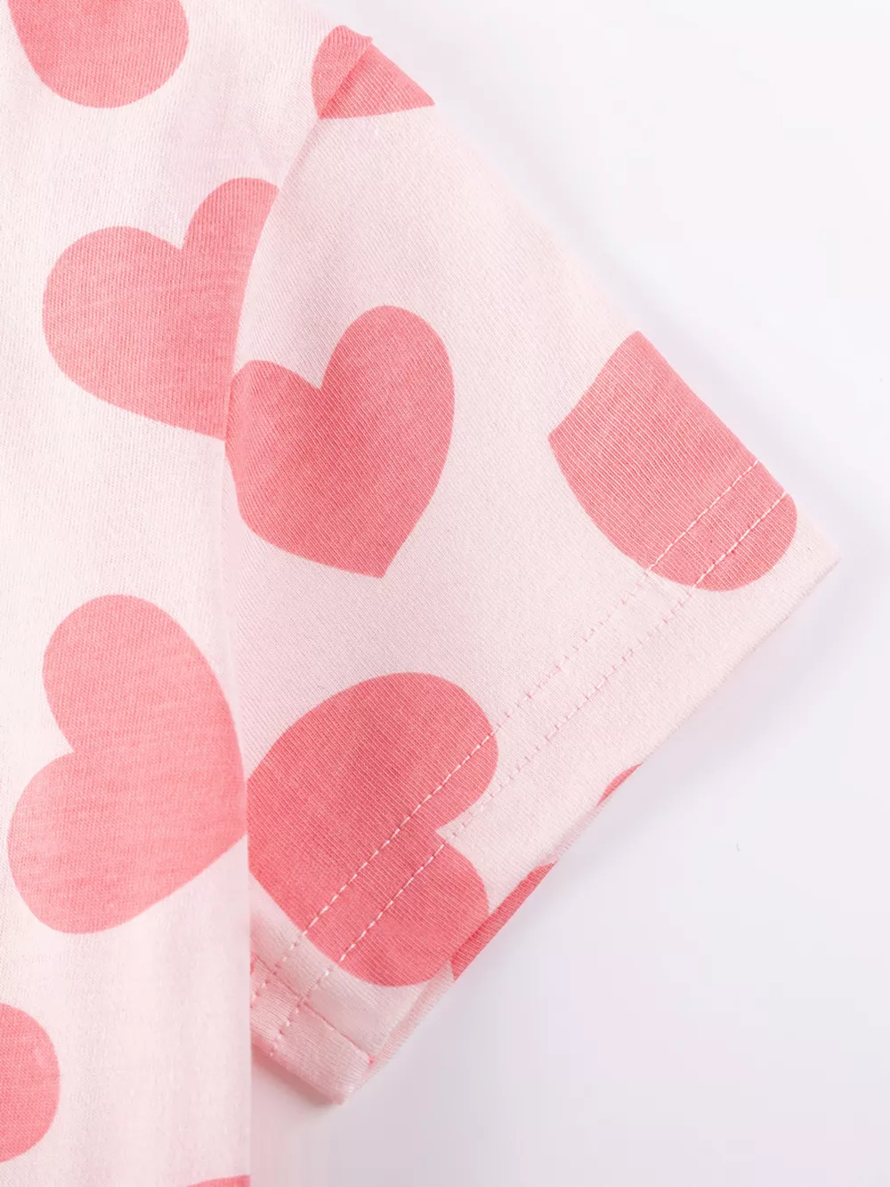 Children's Heart Print Casual Dress, image 5