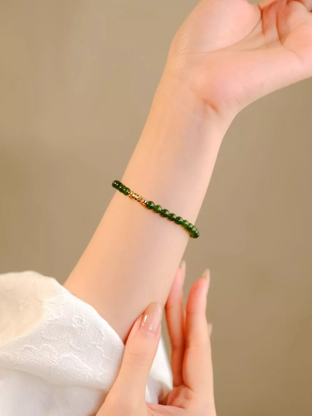 Agate Beaded Bracelet, image 5