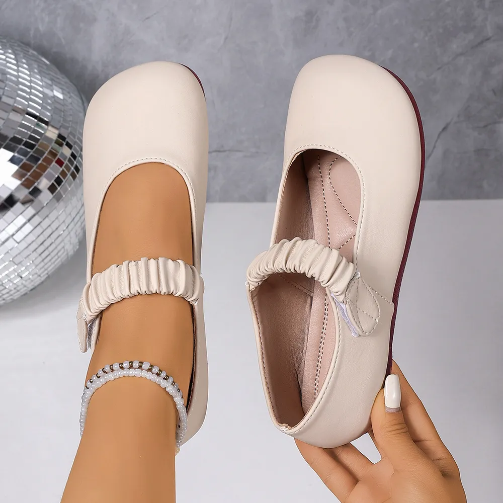 Round Toe Flat Loafers, image 9