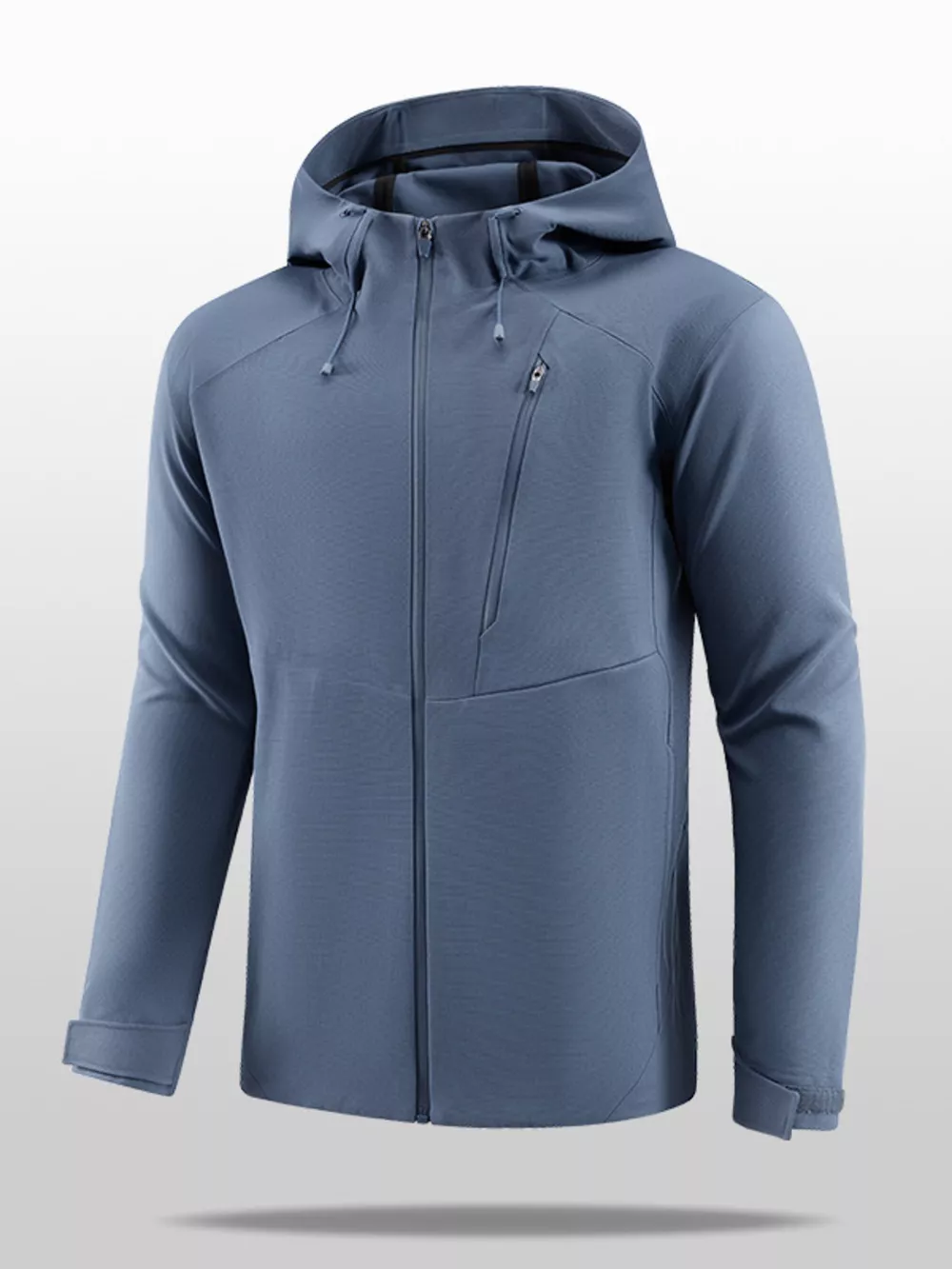 Men's Plus Size Lightweight Hooded Up Jacket, image 2