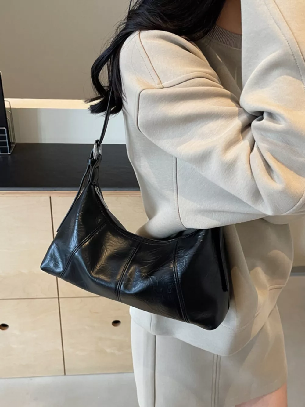 PU Leather Shoulder Bag, image 2