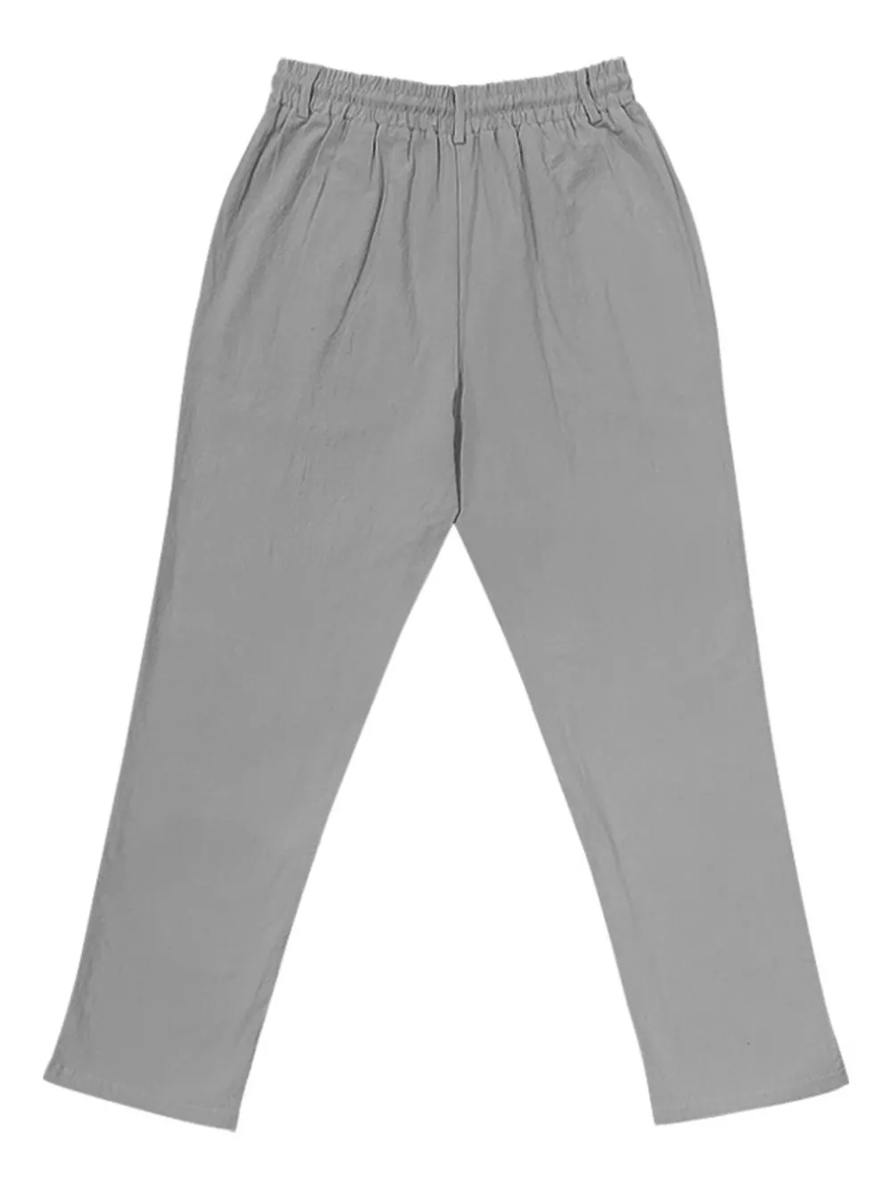 Men's Full Size Drawstring Pants with Button-Front Detail Plus Size, image 14
