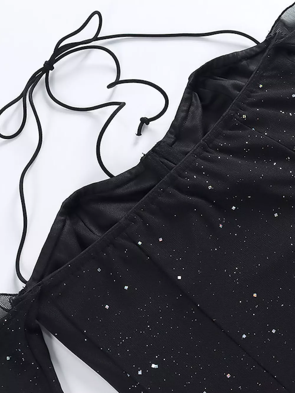 Glitter Mini Dress with Sleeves, image 17