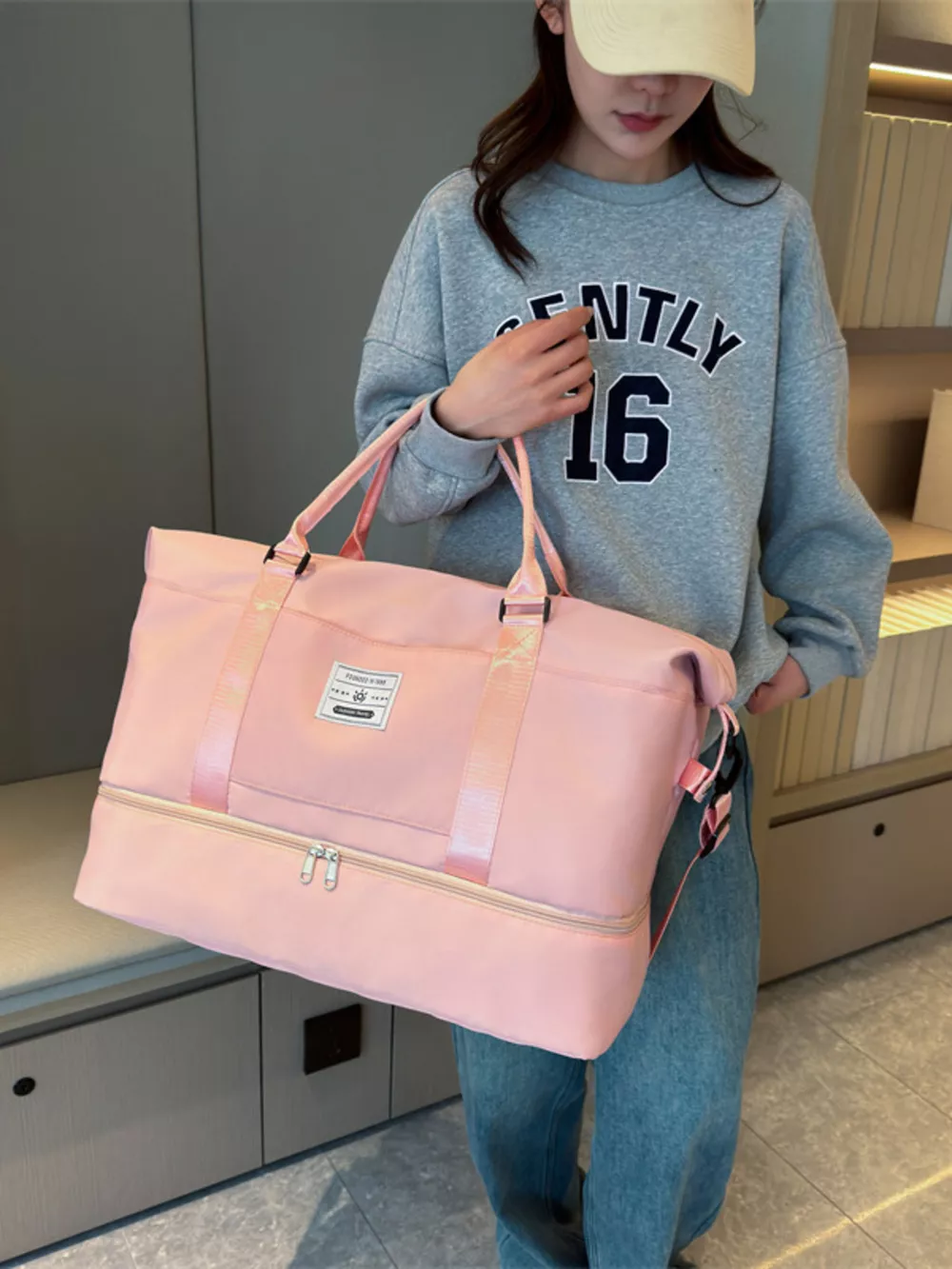 Lightweight Oxford Cloth Travel Bag, image 6