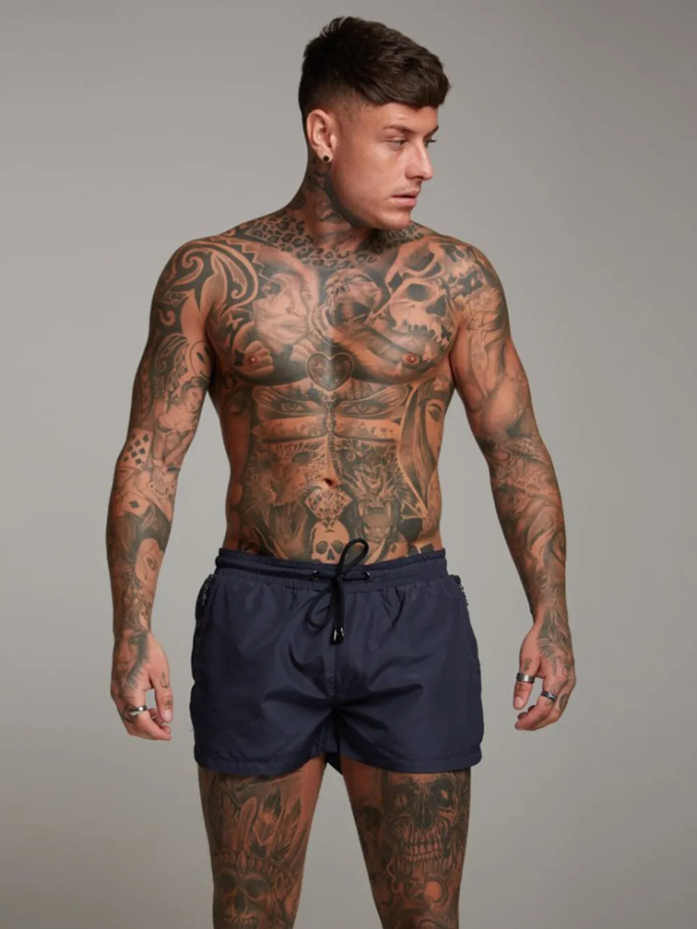 Men's Full Size Drawstring Active Shorts with Pockets Plus Size, image 14