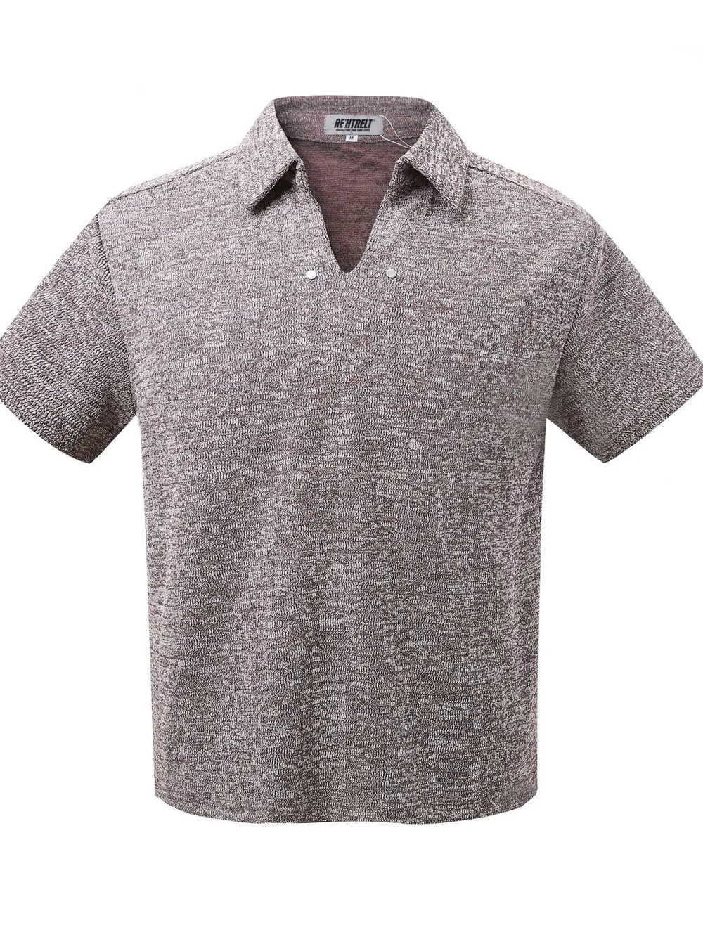 Men's Heathered Short Sleeve Polo