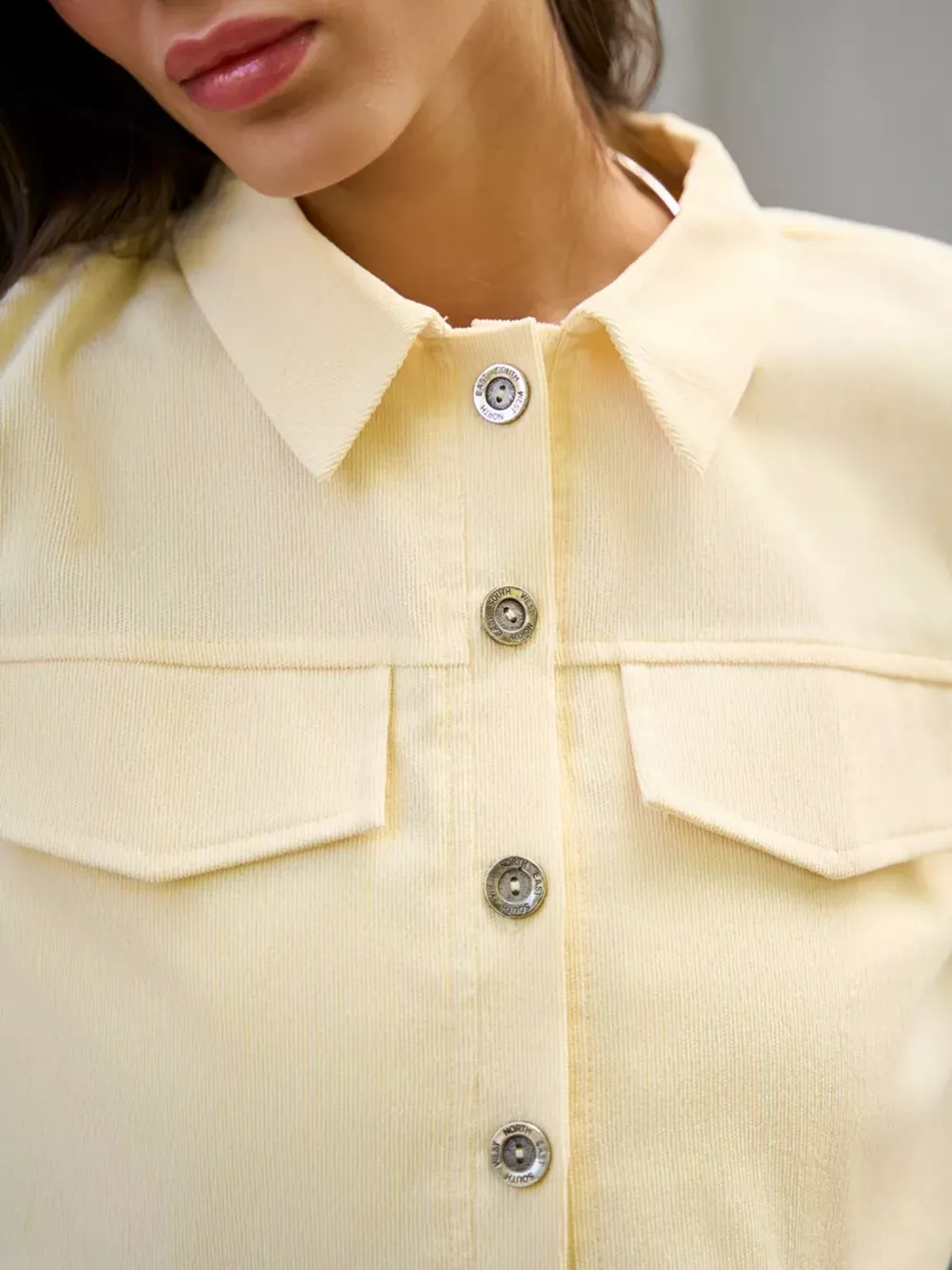 Button Up Cropped Jacket and Mini Skirt Set, image 21