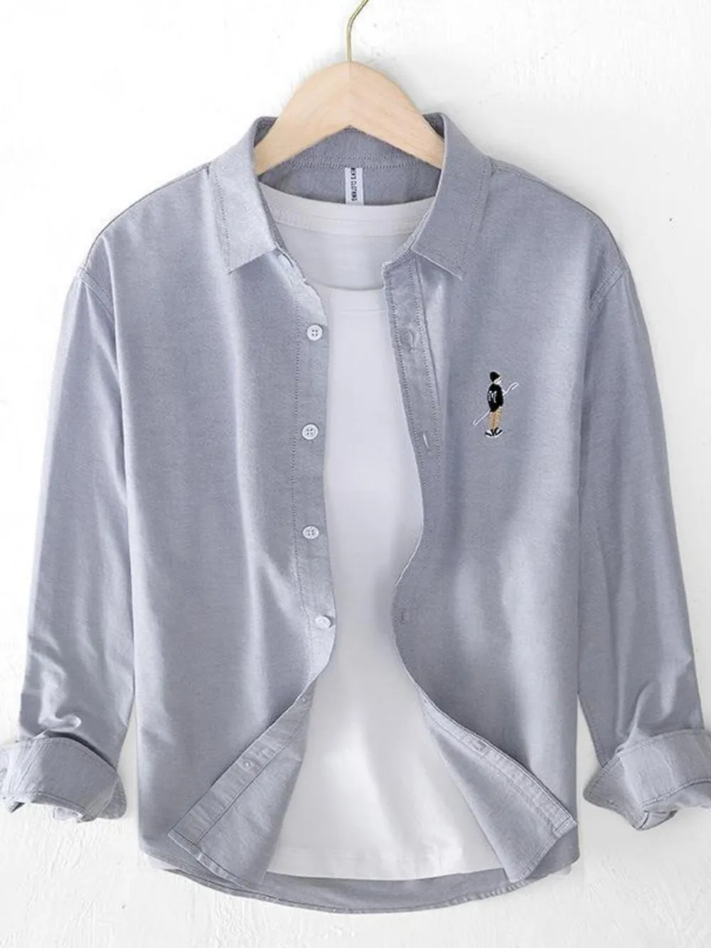 Men's Button Up Long Sleeve Shirt