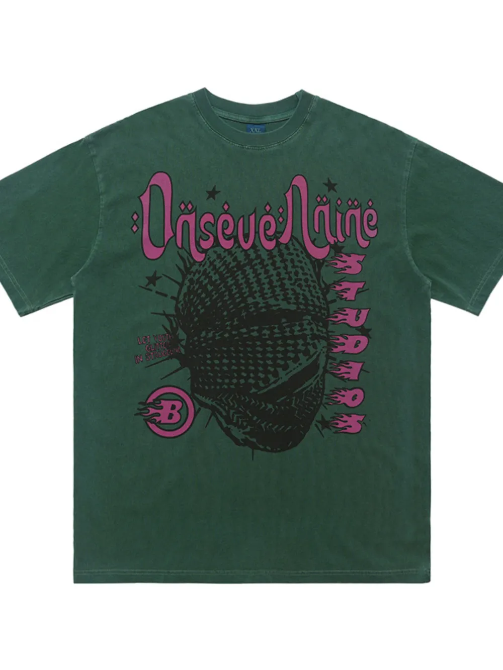 Men's Graphic Round Neck Half Sleeve T-Shirt, image 2