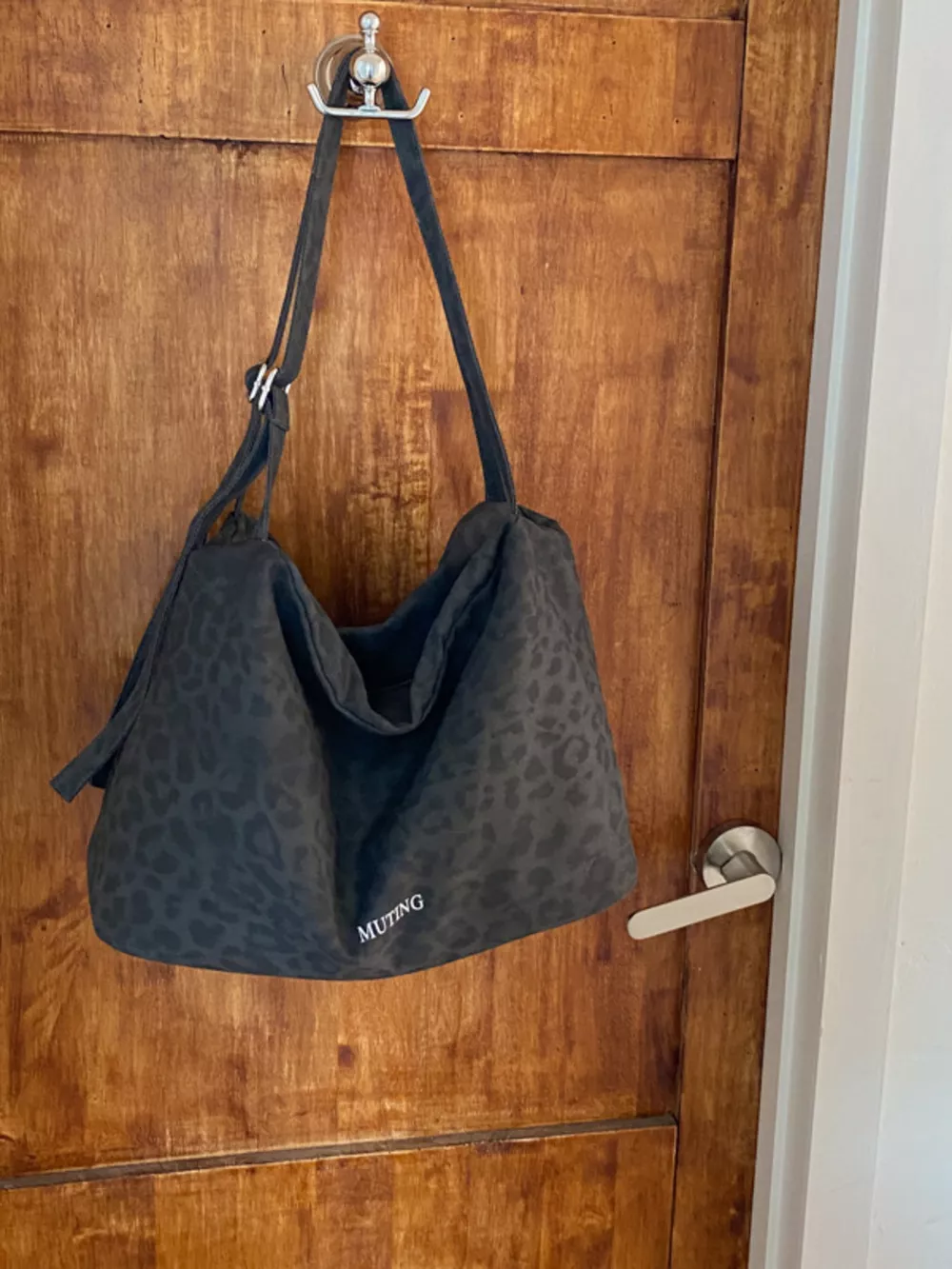 Leopard Print Shoulder Bag, image 9