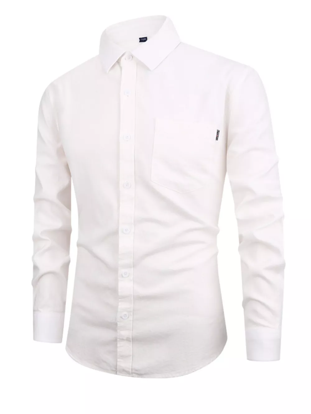 Men's Plus Size Classic Fit Long Sleeve Shirt, image 2