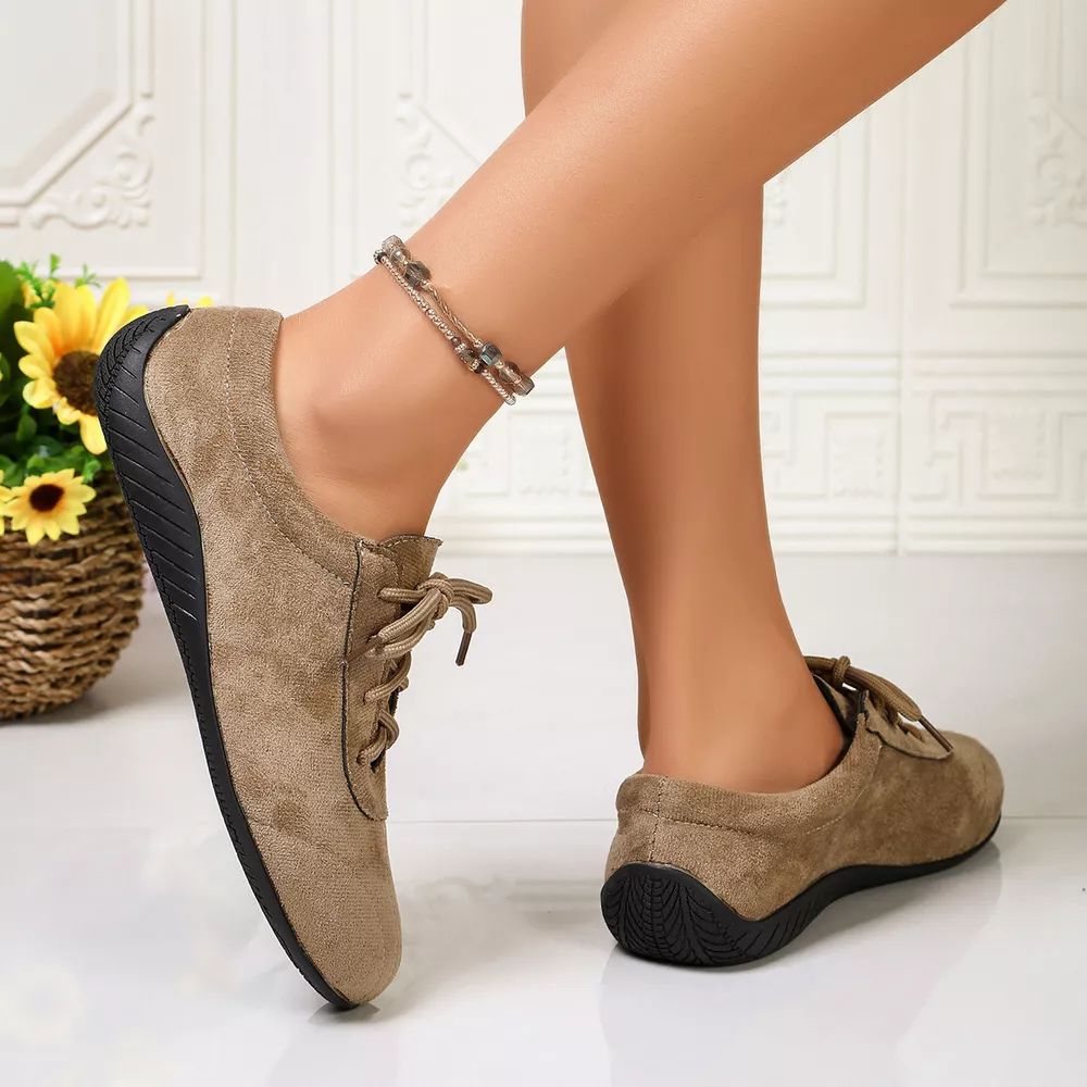 Round Toe Lace Up Sneakers, image 11