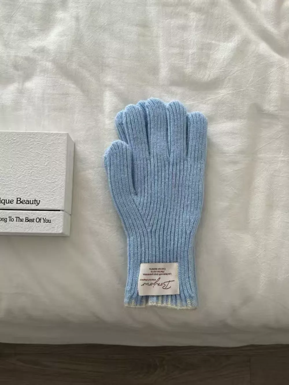 Ribbed Knit Gloves, image 8