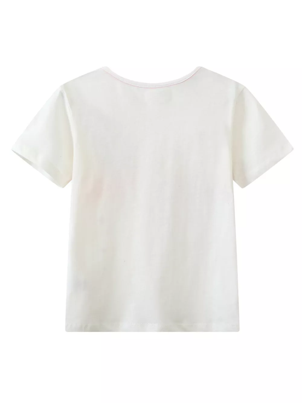 Children's Casual Flamingo Round Neck T-Shirt, image 3