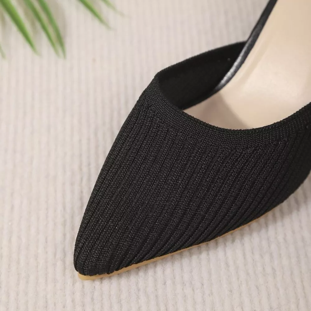 Point Toe Flare Heels Sandals, image 19