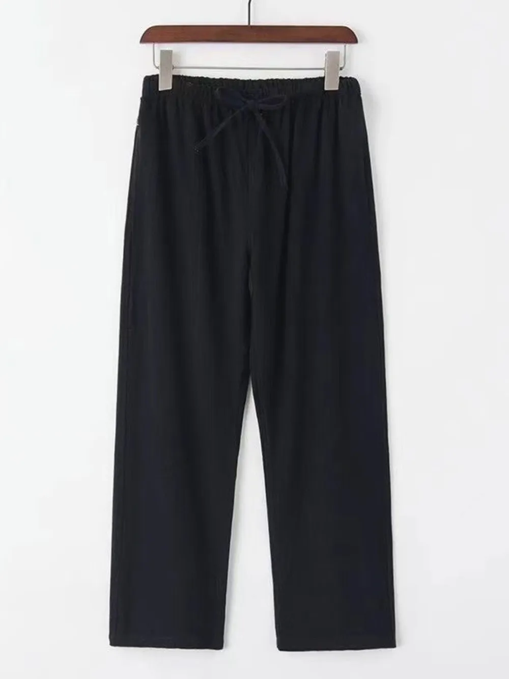 Men's Plus Size Wide Leg Pants