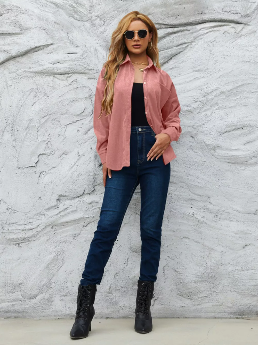 Corduroy Button-Up Shirt, image 12