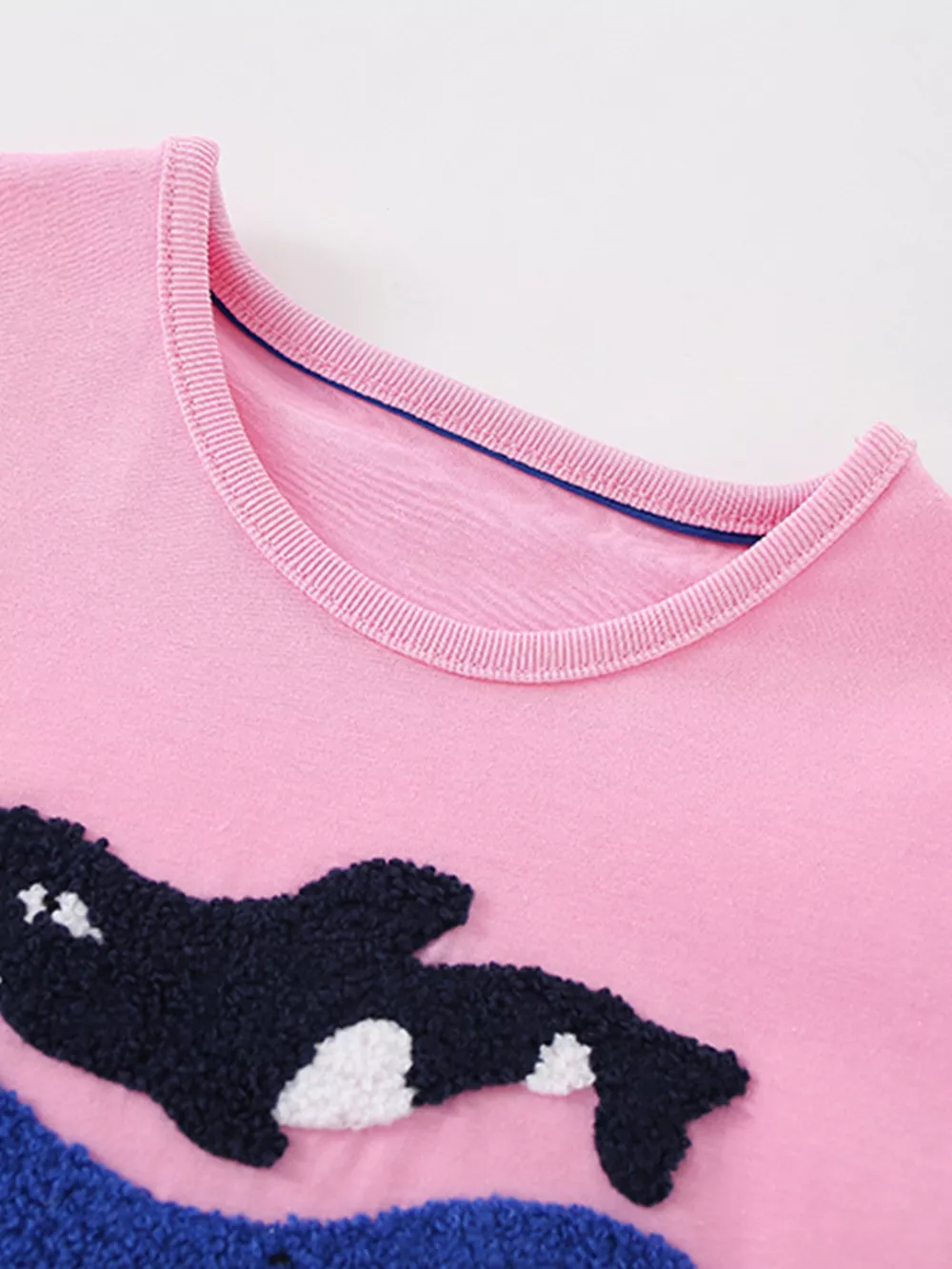 Children's Ocean Animal Embroidered T-Shirt, image 2