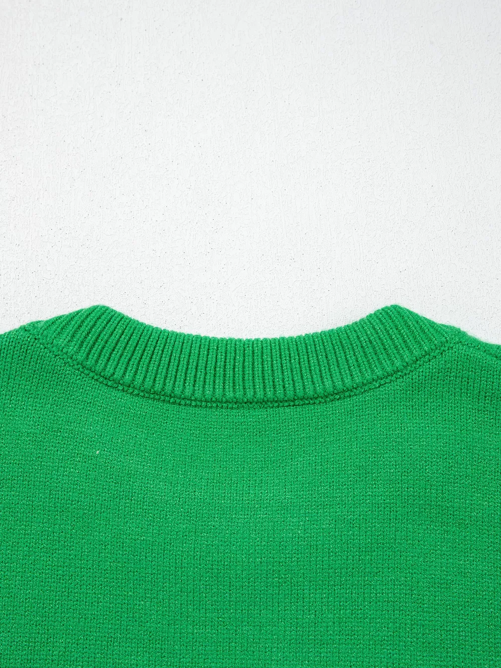 Abstract Patch Embroidery Christmas Pullover Sweater, image 12