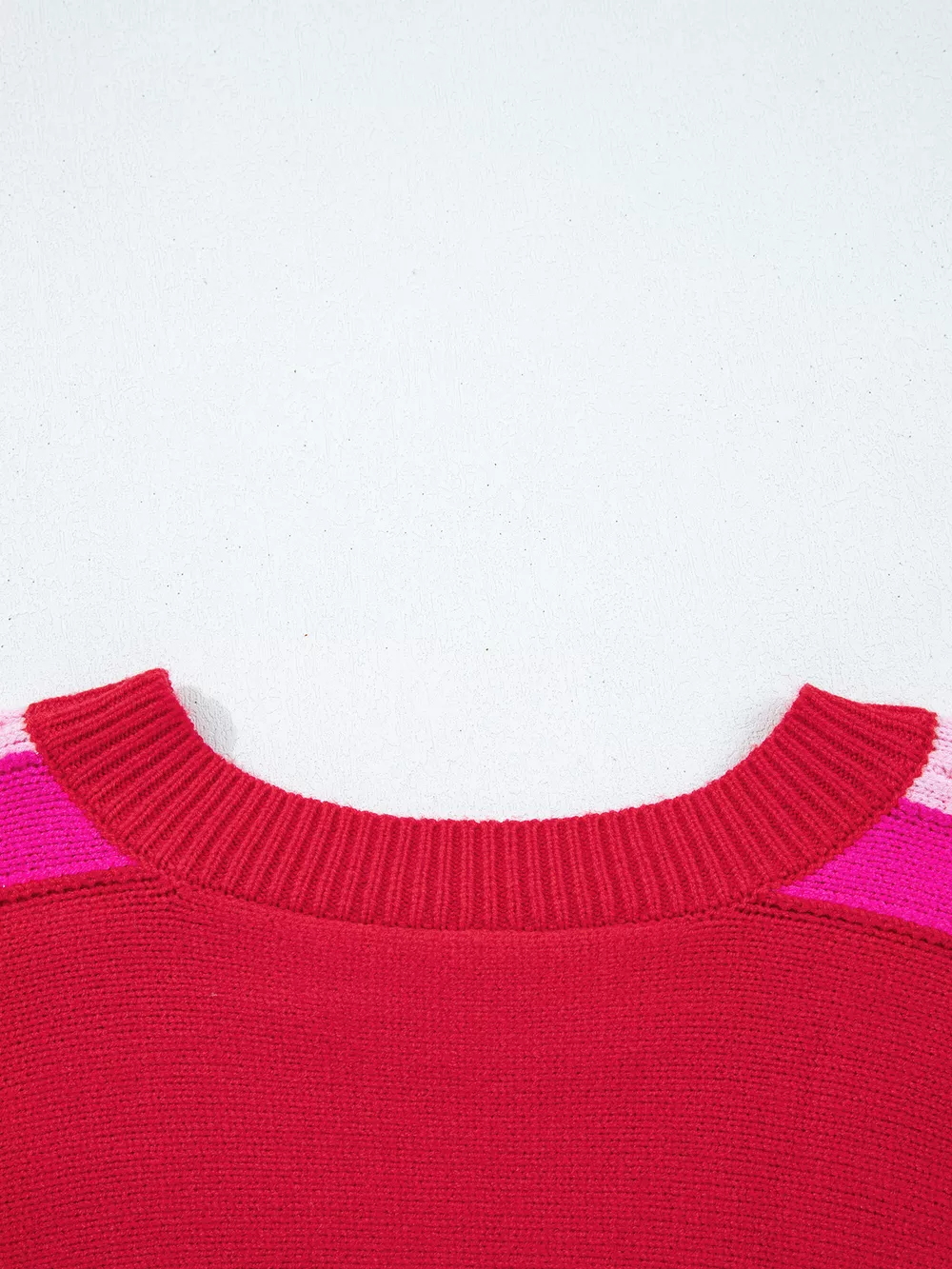 Striped Sleeve Crew Neck Sweater, image 10
