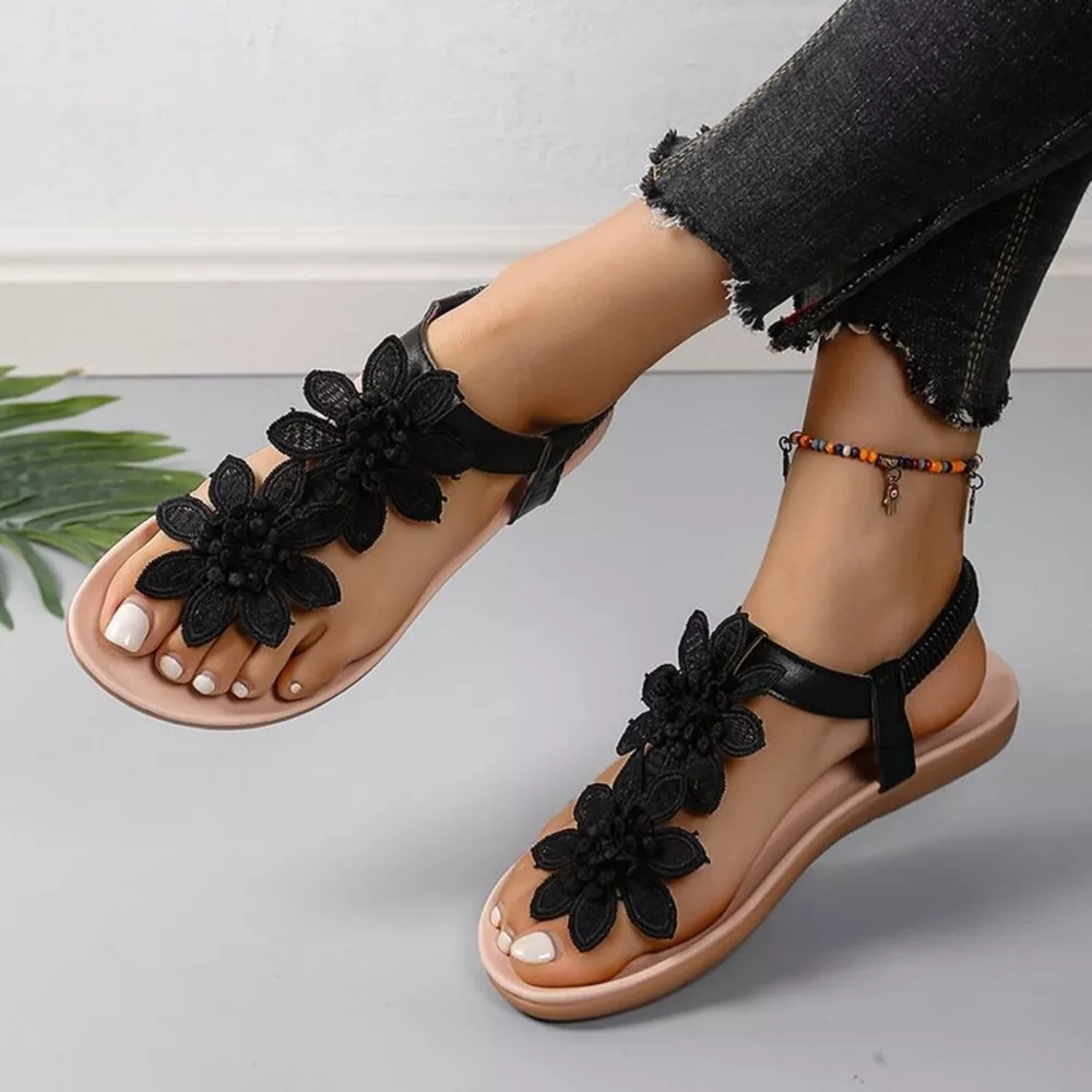 Toe Post Flats Sandals, image 6