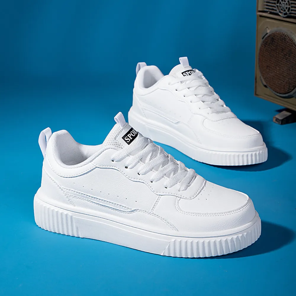 Lace Up Contrast Platform Sneakers, image 10