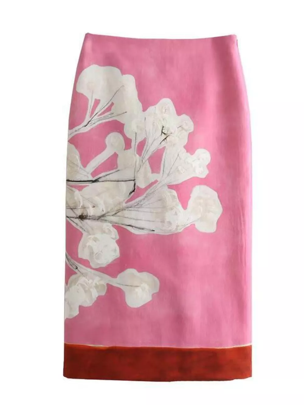 Floral Print Skirt