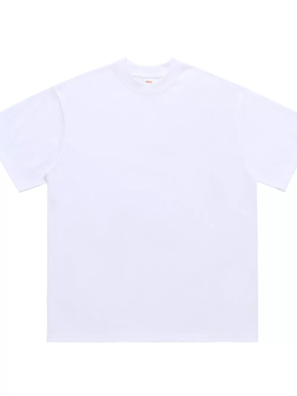 Men's Oversized Solid Color Crew Neck T-Shirt, image 4