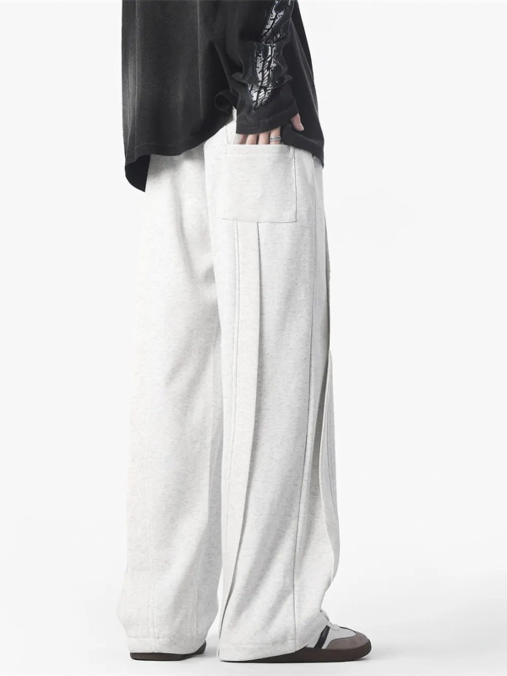 Men's Full Size Loose Fit Drawstring Pants Plus Size, image 5