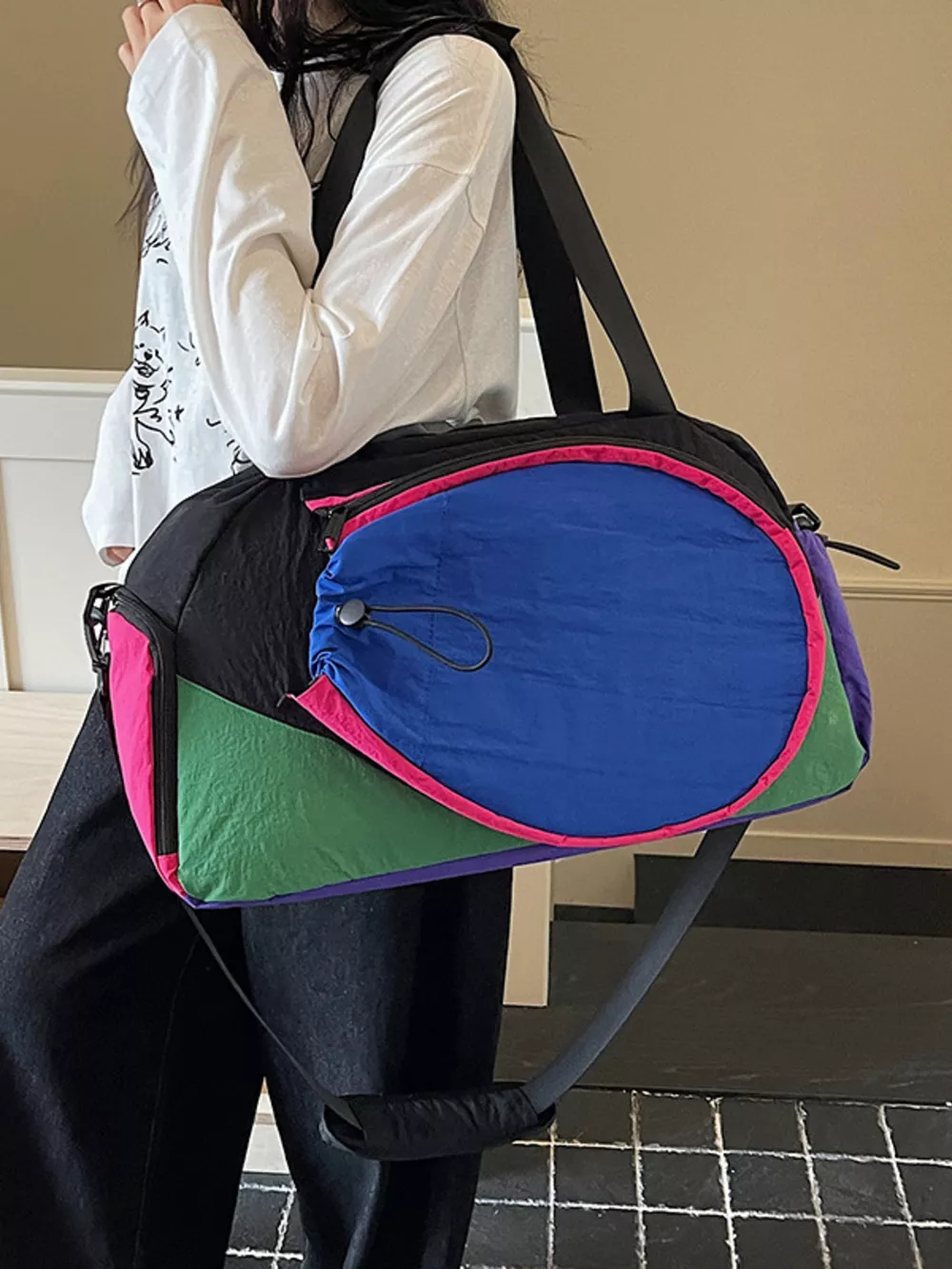Multi-Color Sport Duffle Bag, image 5