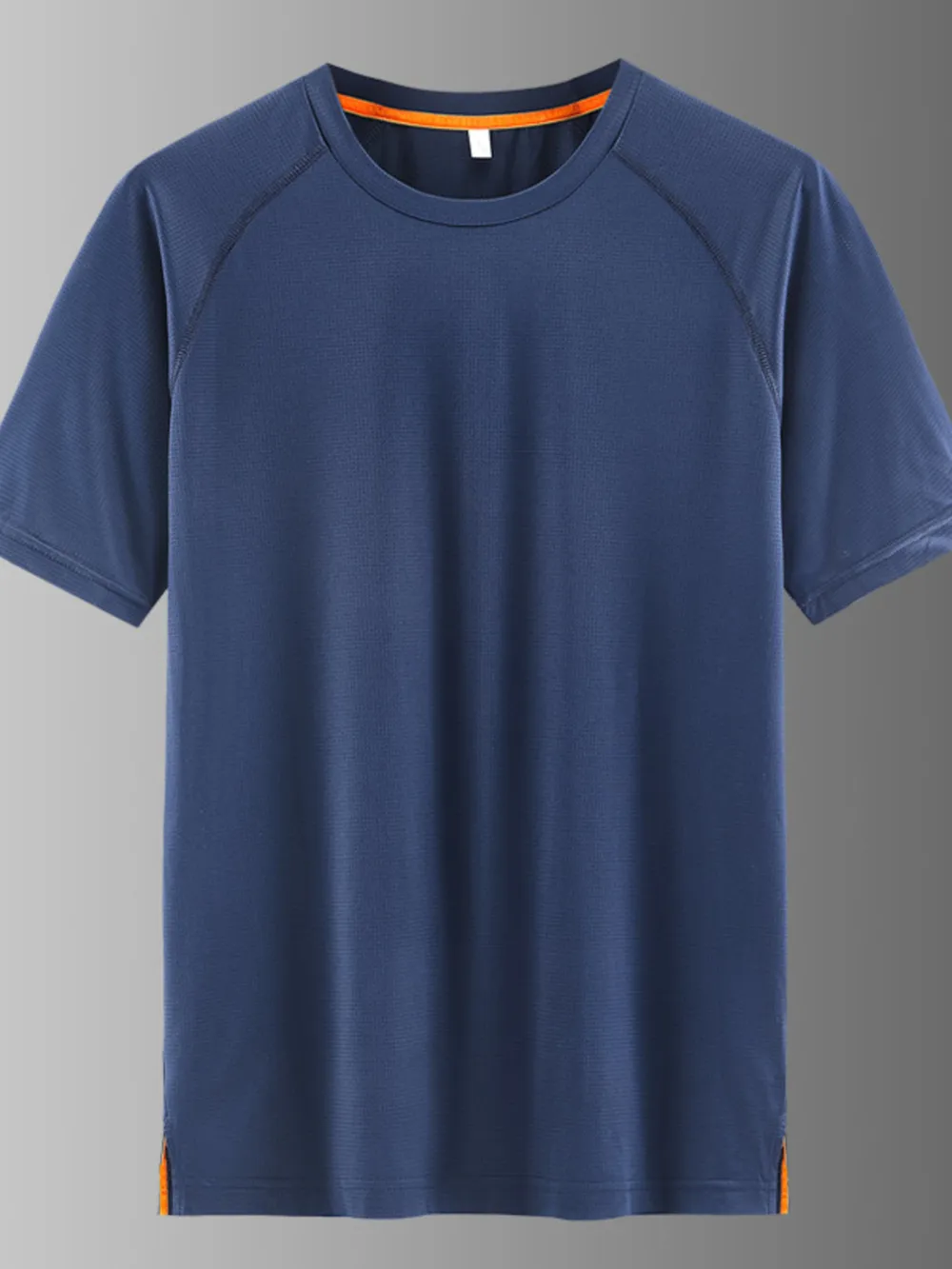 Men's Plus Size Round Neck Quick-Dry Active T-Shirt, image 7