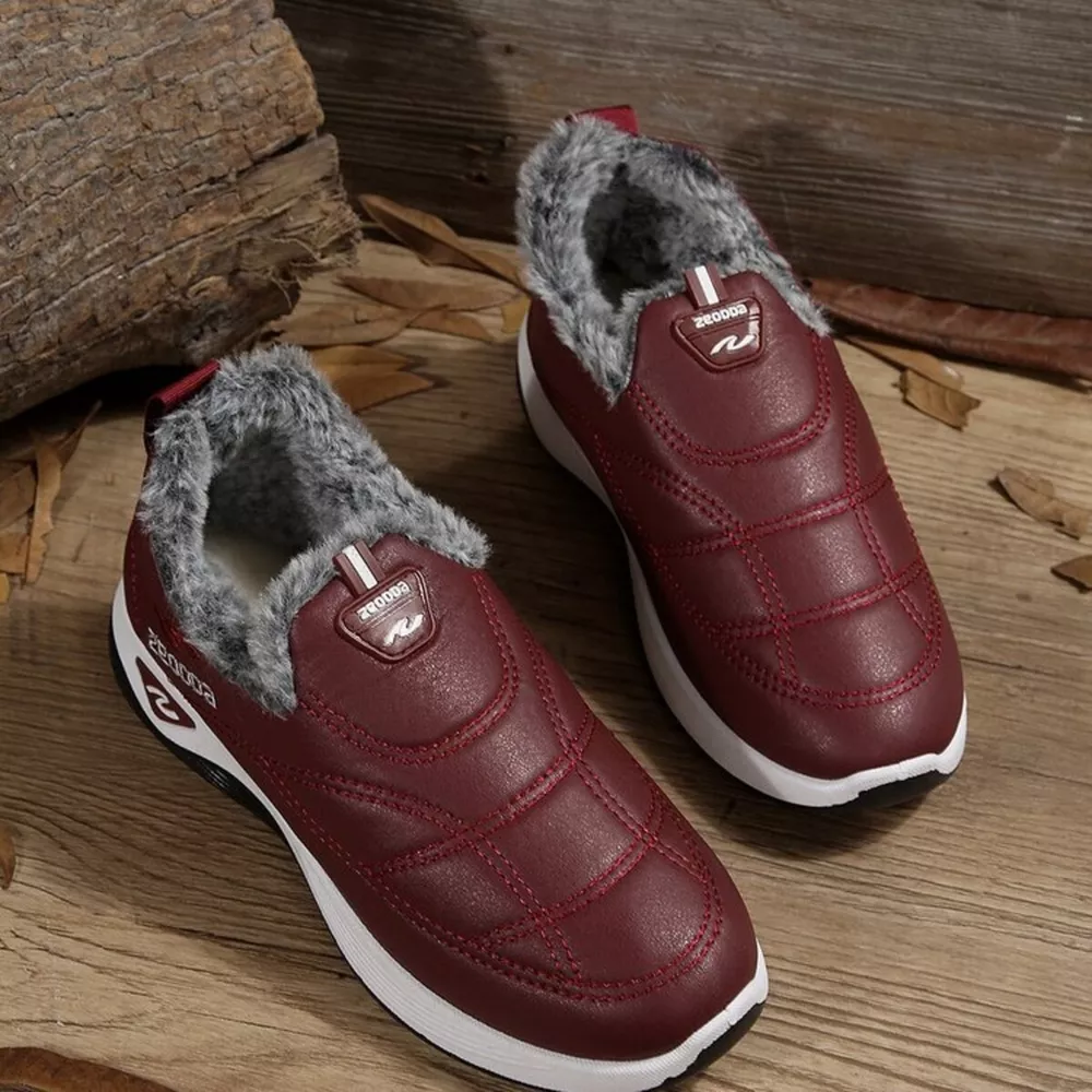 Plush Round Toe Platform Shoes, image 19