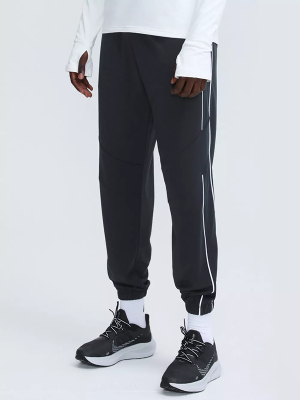 Men's Active Pants with Side Stripe