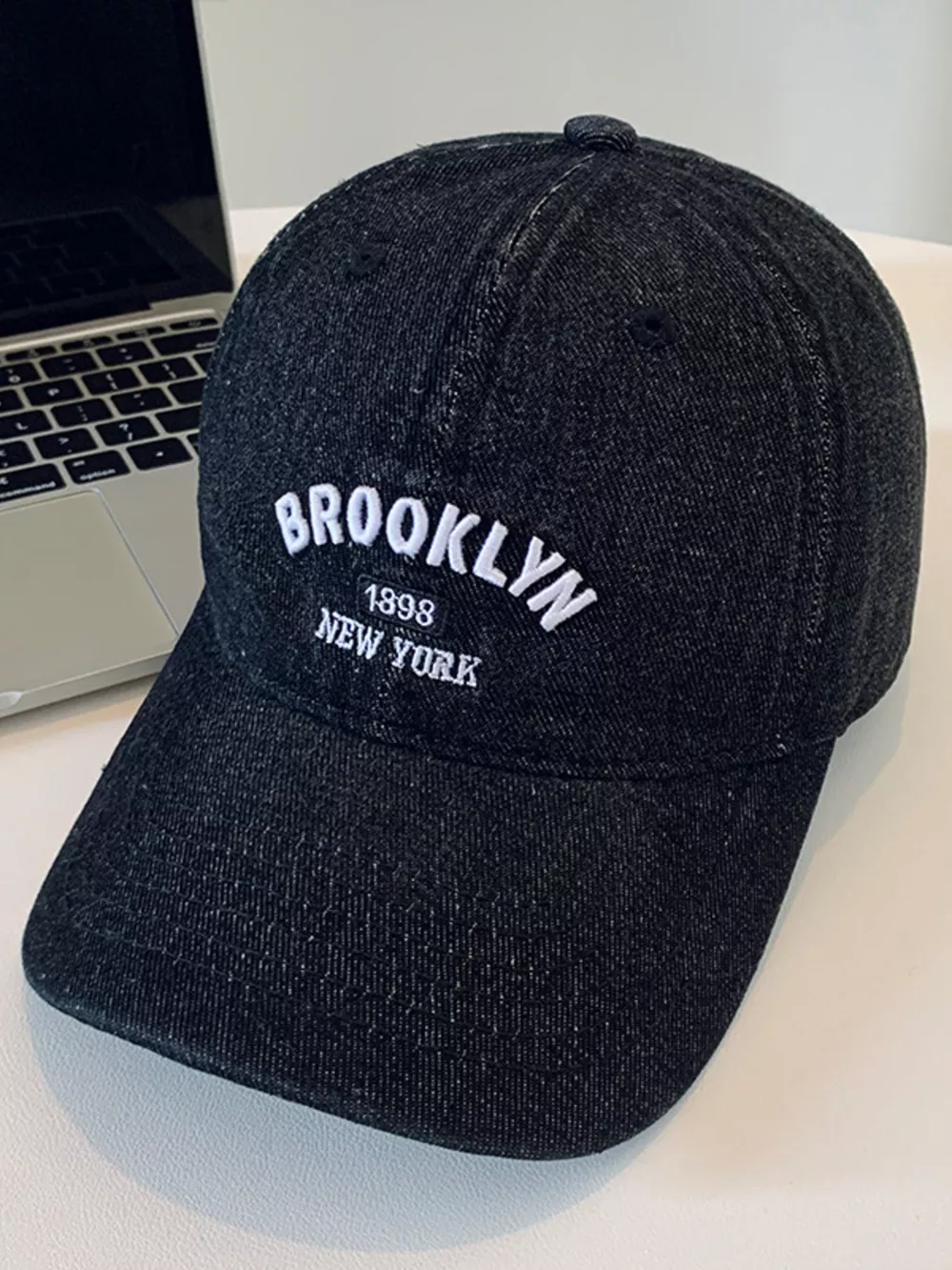Letter Embroidered Baseball Cap, image 8