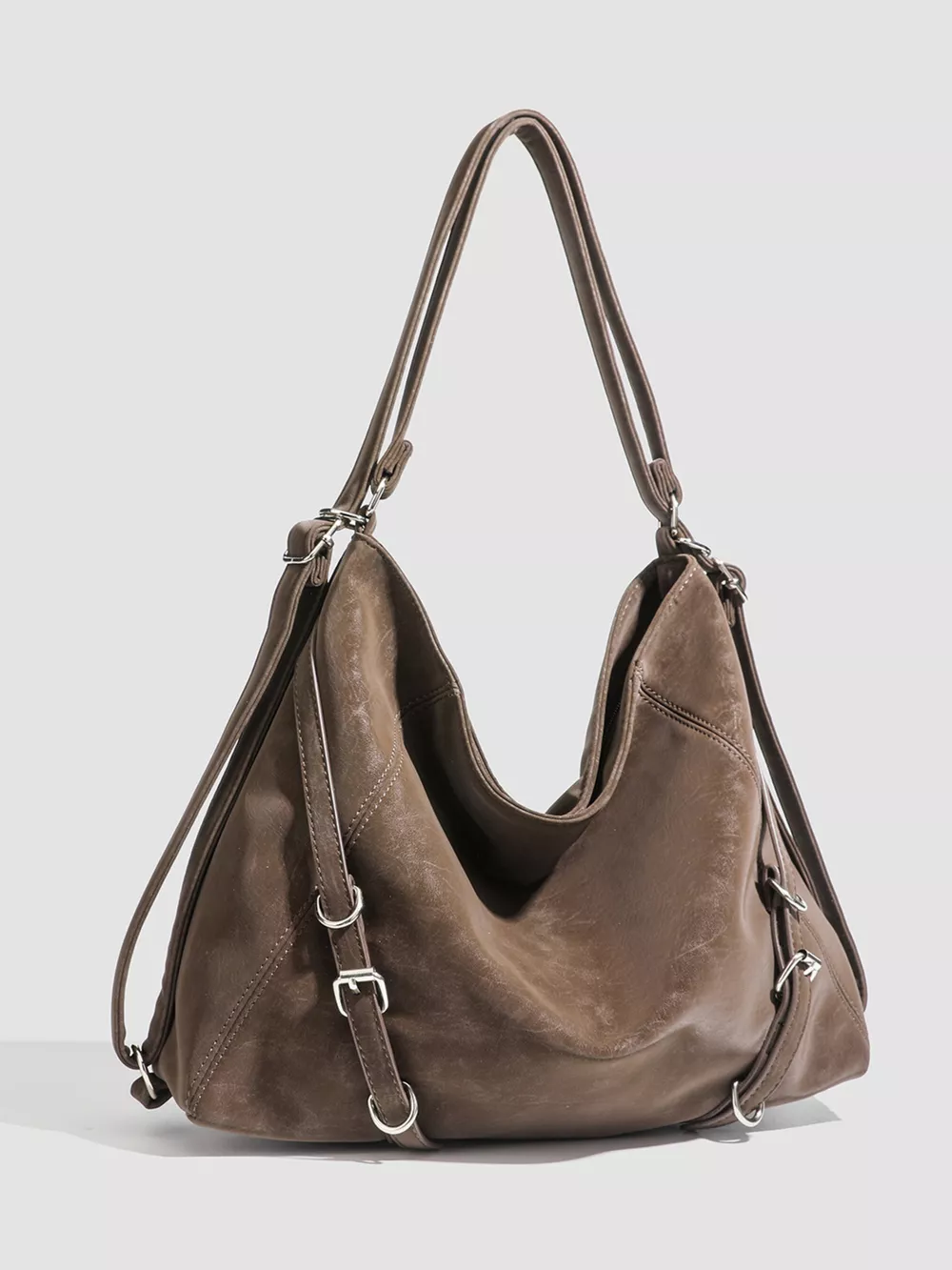 Vintage Style Convertible Shoulder Bag, image 5