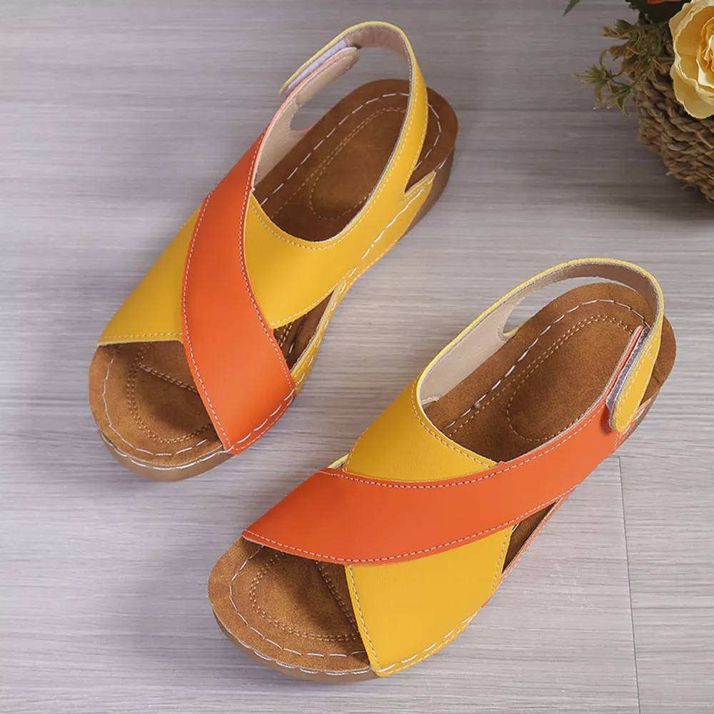 Open Toe Wedge Sandals, image 8