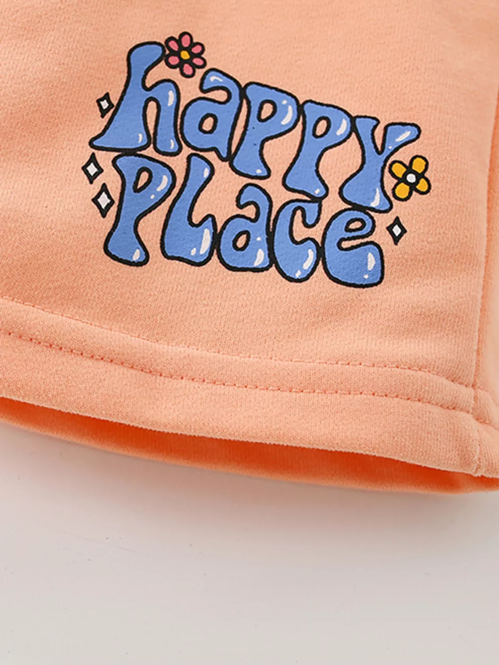Children's Find Your Happy Place T-Shirt and Shorts Set, image 5