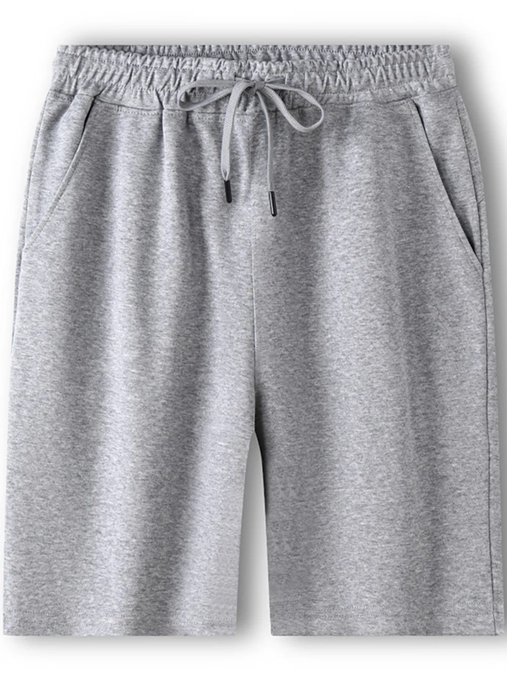 Men's Plus Size Drawstring Casual Shorts, image 3
