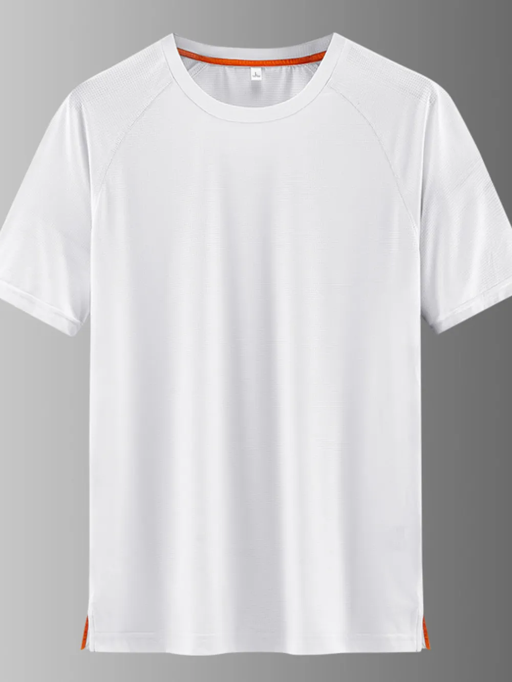 Men's Plus Size Round Neck Quick-Dry Active T-Shirt, image 6