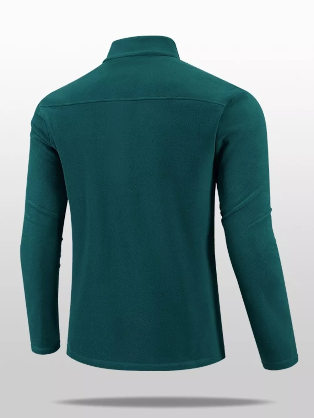 Men's Plus Size Quarter Long Sleeve Sweatshirt, image 3