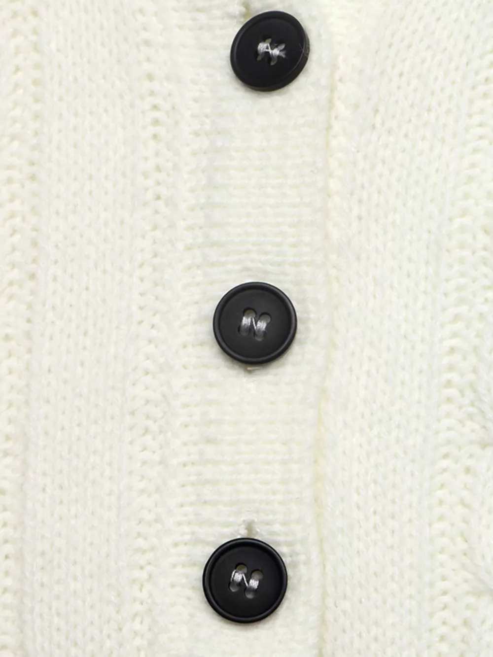 Cable Knit Long Sleeve Sweater, image 8