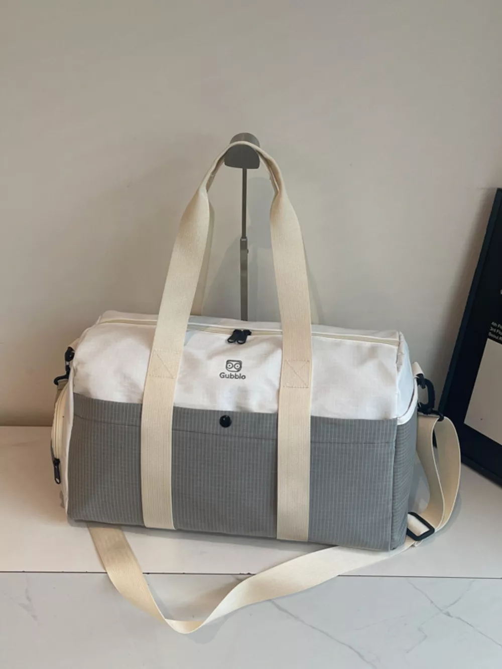 Two-Tone Duffle Bag, image 4